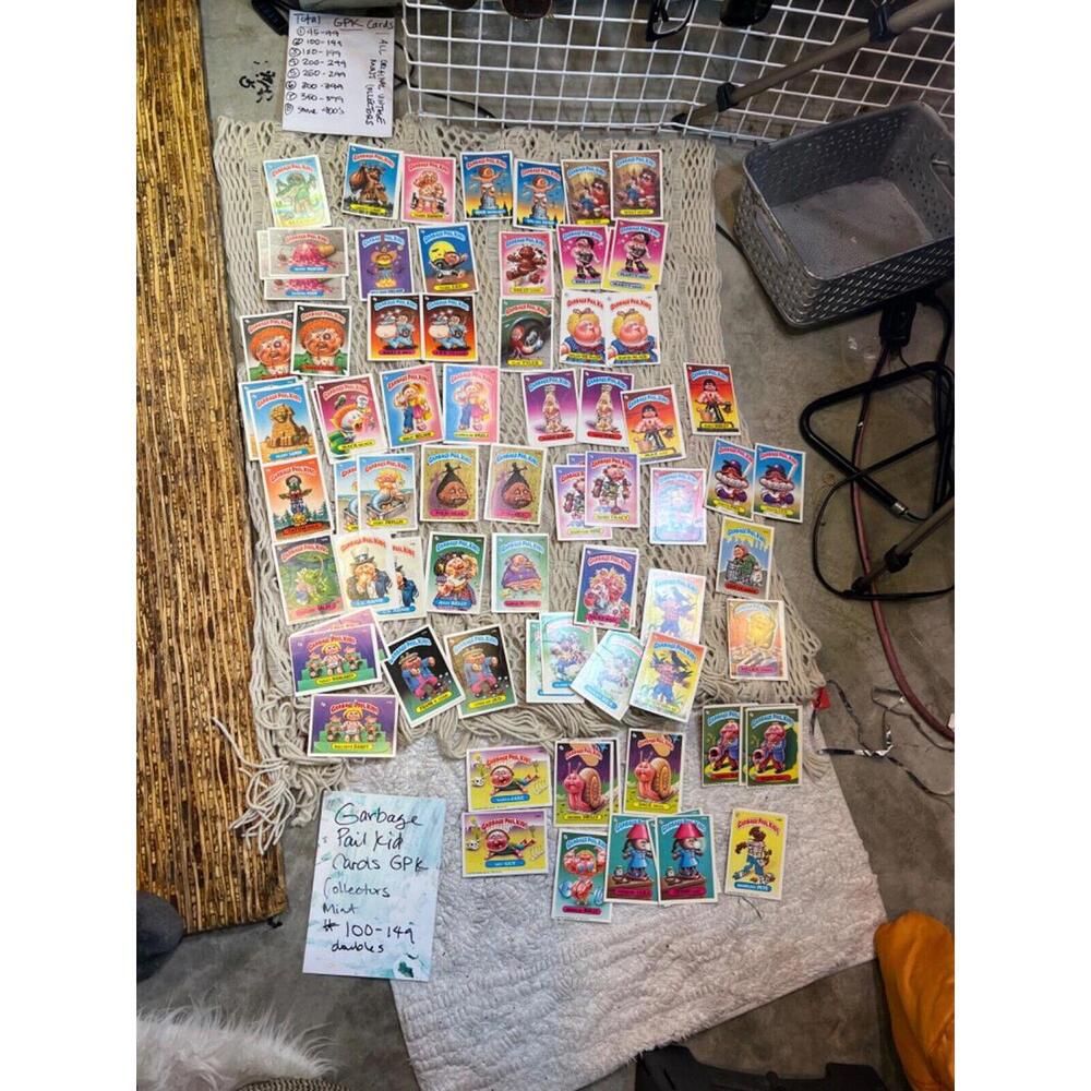Garbage Pail Kid Cards # 100-149 Original Mint or Offer 4 Entire GPK Collection